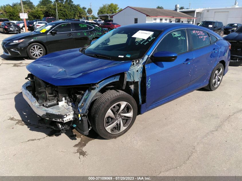 2020 HONDA CIVIC SEDAN LX - 19XFC2F67LE011095