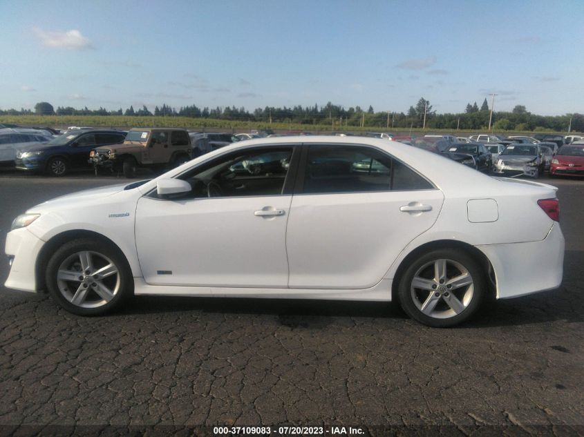 2014 TOYOTA CAMRY HYBRID LE/XLE/SE LIMITED EDITION - 4T1BD1FK0EU131470