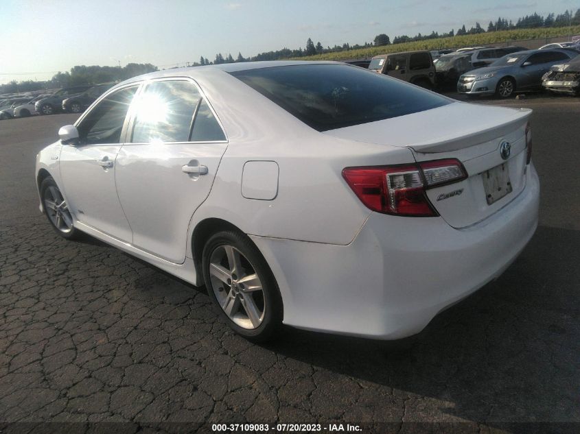 2014 TOYOTA CAMRY HYBRID LE/XLE/SE LIMITED EDITION - 4T1BD1FK0EU131470