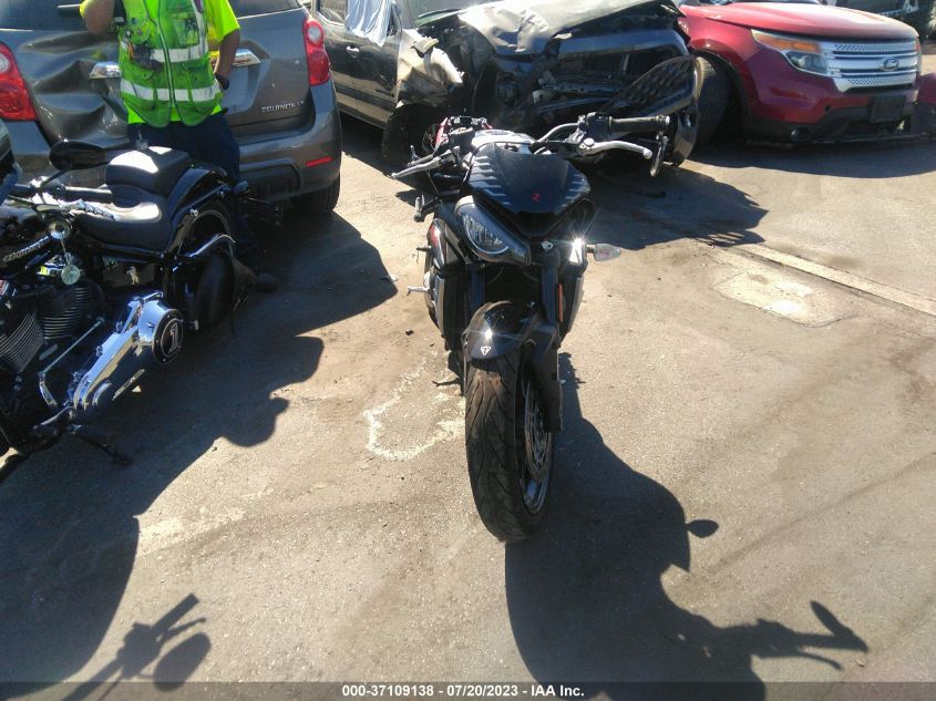 2022 TRIUMPH MOTORCYCLE STREET TRIPLE R (LRH) SMTA544D4NTAZ0063