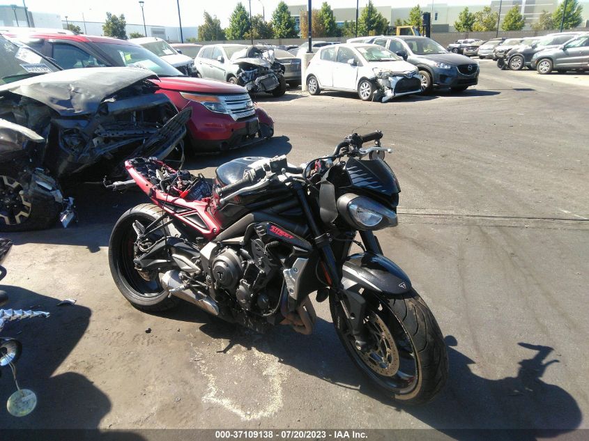 2022 TRIUMPH MOTORCYCLE STREET TRIPLE R (LRH) SMTA544D4NTAZ0063