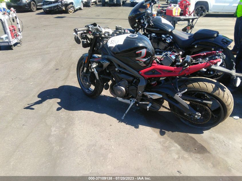 2022 TRIUMPH MOTORCYCLE STREET TRIPLE R (LRH) SMTA544D4NTAZ0063