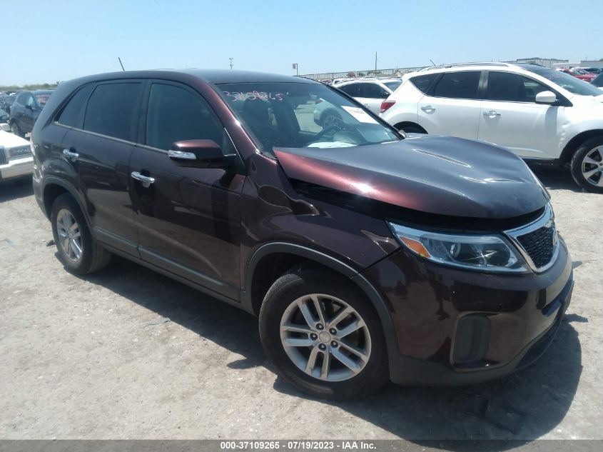 2014 KIA SORENTO LX - 5XYKT3A69EG429983