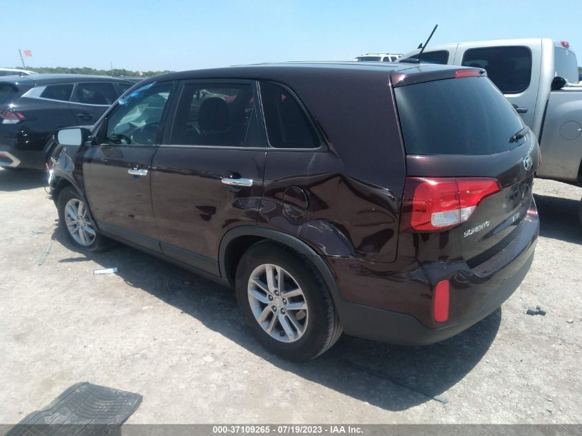 2014 KIA SORENTO LX - 5XYKT3A69EG429983