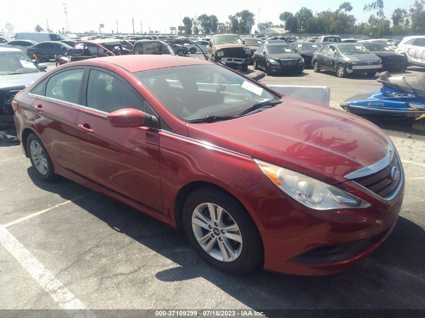 2014 HYUNDAI SONATA GLS - 5NPEB4AC0EH869918