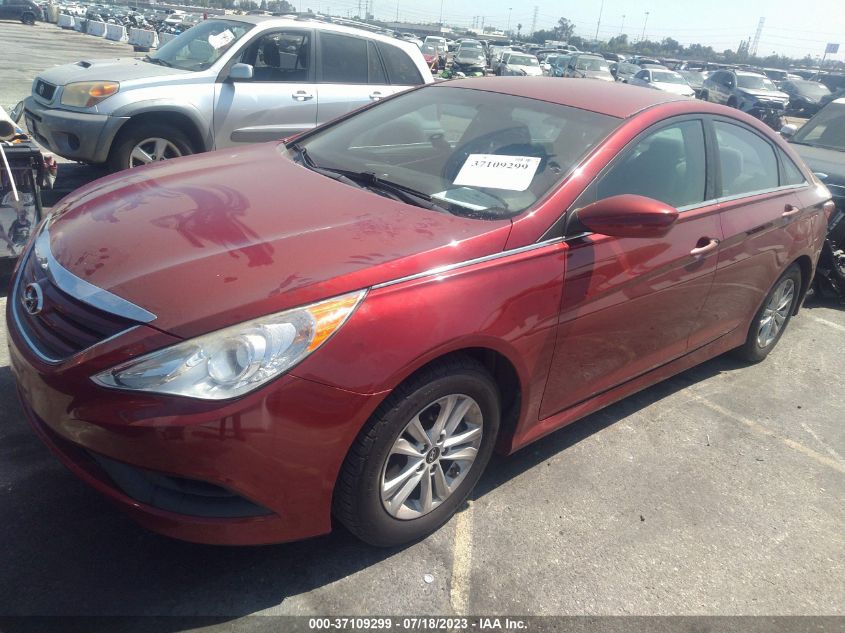 2014 HYUNDAI SONATA GLS - 5NPEB4AC0EH869918