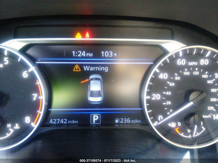 2021 NISSAN ALTIMA 2.5 SV - 1N4BL4DV2MN387730