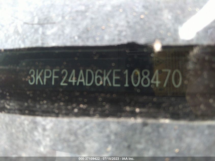 2019 KIA FORTE LXS - 3KPF24AD6KE108470