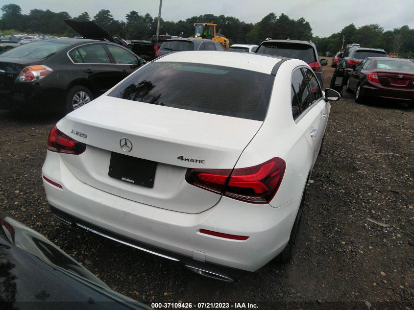 2019 MERCEDES-BENZ A-CLASS A 220 WDD3G4FB7KW000723