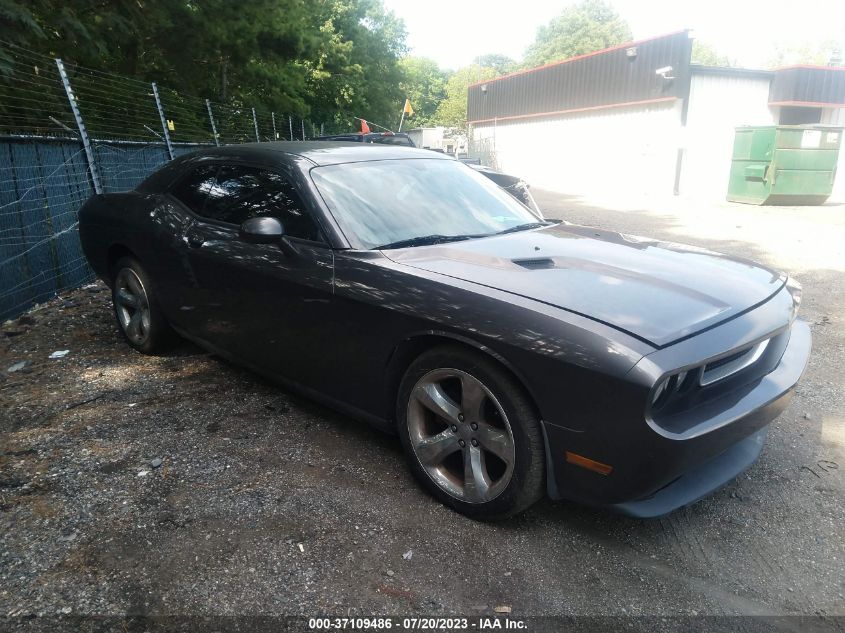 2013 DODGE CHALLENGER SXT - 2C3CDYAG2DH596570