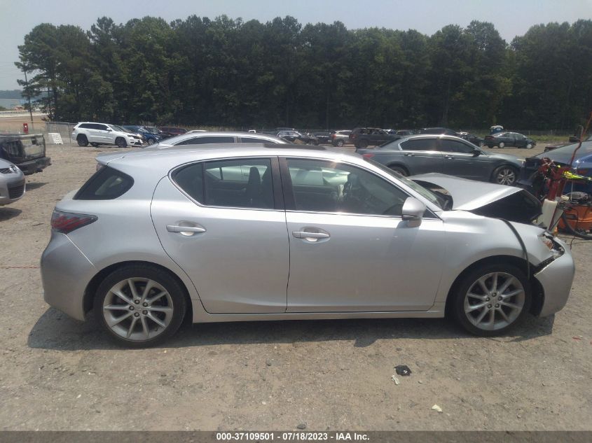 2013 LEXUS CT 200H HYBRID - JTHKD5BHXD2161705
