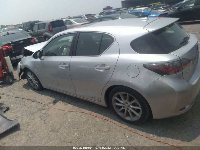 2013 LEXUS CT 200H HYBRID - JTHKD5BHXD2161705