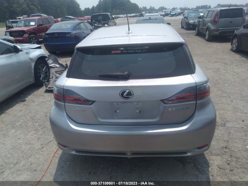 2013 LEXUS CT 200H HYBRID - JTHKD5BHXD2161705