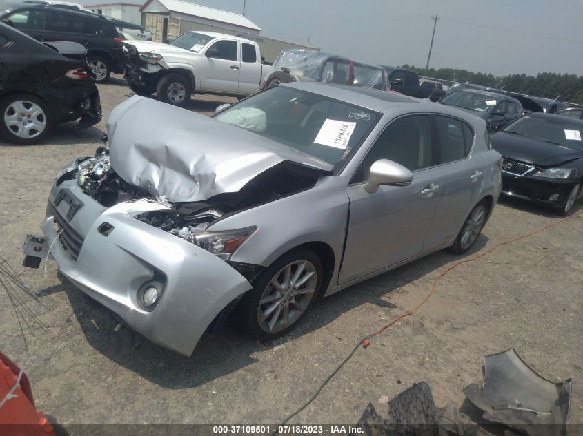 2013 LEXUS CT 200H HYBRID - JTHKD5BHXD2161705