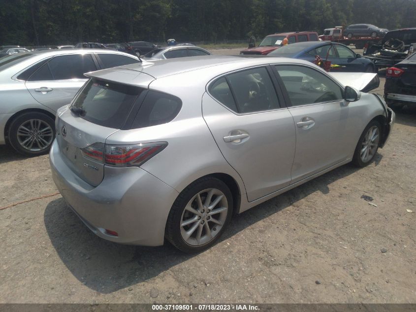 2013 LEXUS CT 200H HYBRID - JTHKD5BHXD2161705