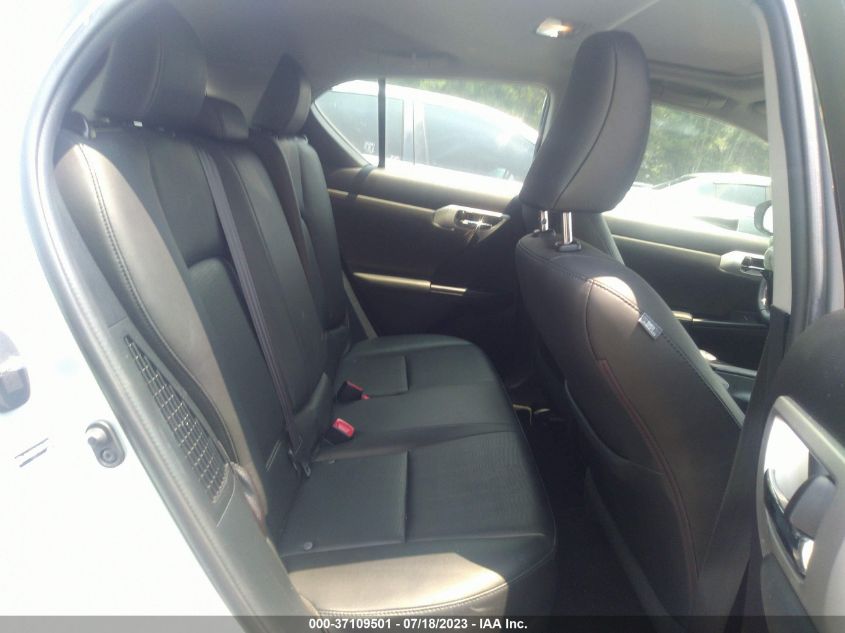 2013 LEXUS CT 200H HYBRID - JTHKD5BHXD2161705