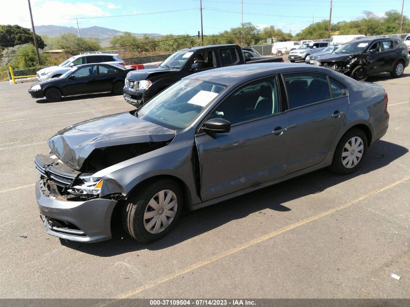 2016 VOLKSWAGEN JETTA 1.4T S - 3VW267AJ6GM364774