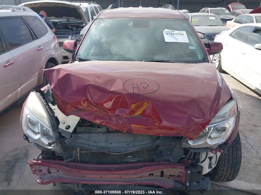 2016 CHEVROLET EQUINOX LT - 2GNALCEK3G6306769