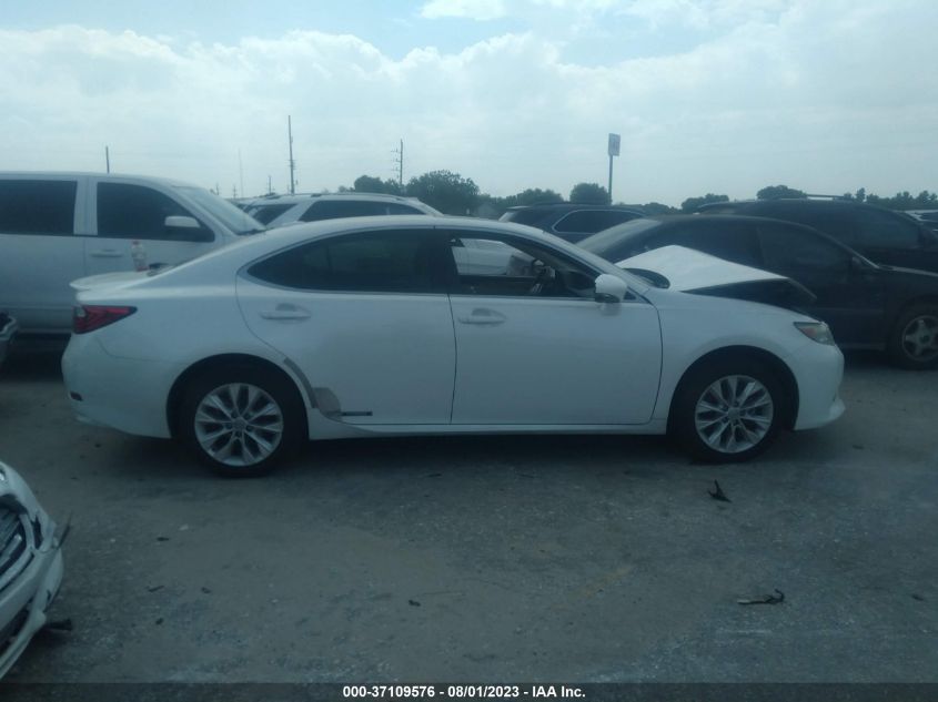 2013 LEXUS ES 300H HYBRID JTHBW1GG8D2038410