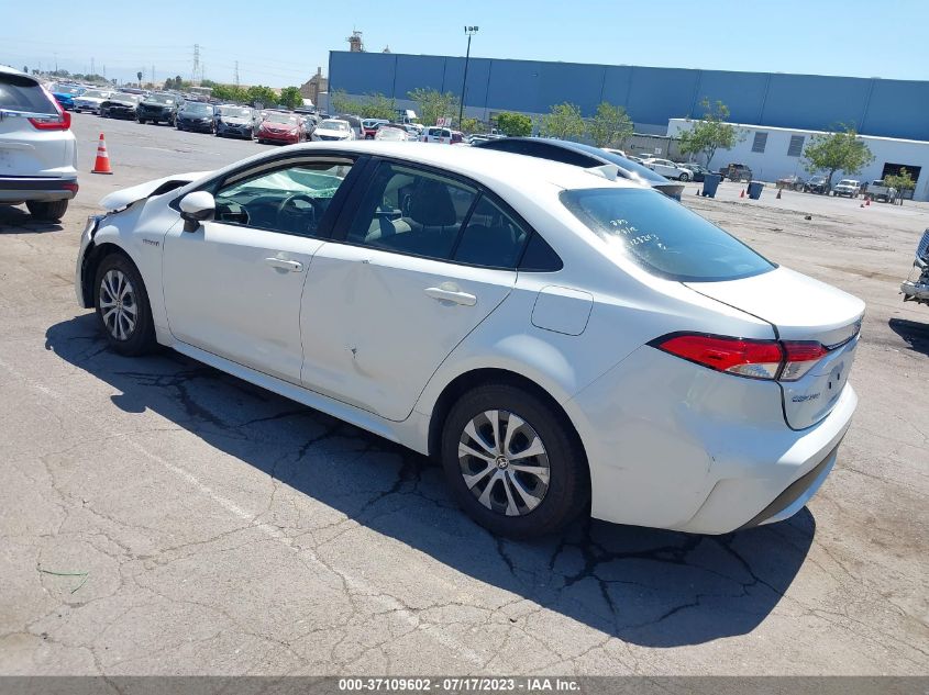 JTDEAMDE5MJ012984 Toyota Corolla HYBRID LE 3