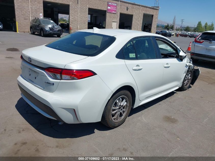 JTDEAMDE5MJ012984 Toyota Corolla HYBRID LE 4