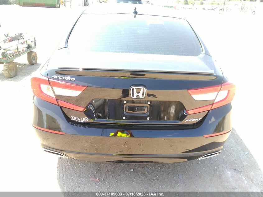 2022 HONDA ACCORD SEDAN SPORT - 1HGCV1F3XNA062515