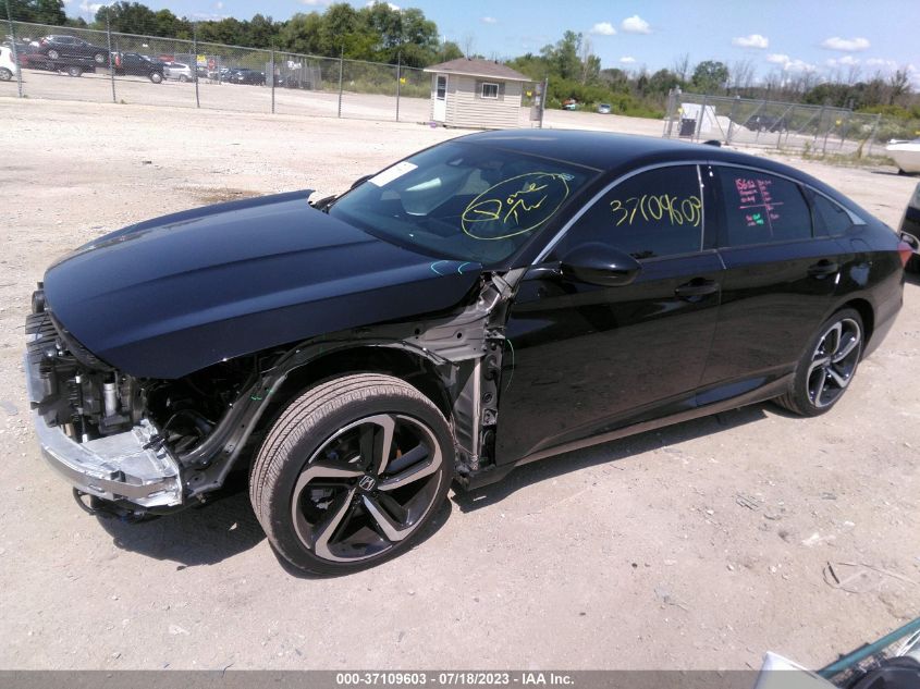 2022 HONDA ACCORD SEDAN SPORT - 1HGCV1F3XNA062515