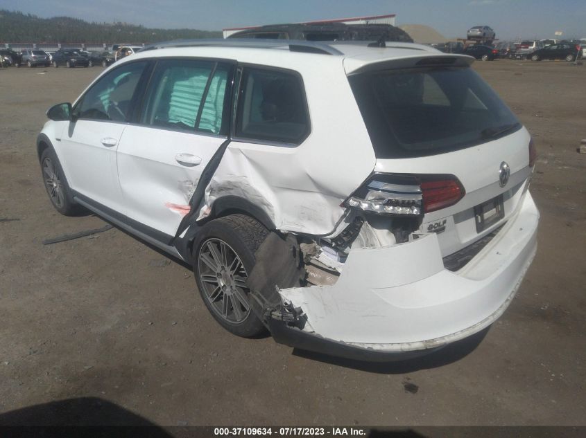 2018 VOLKSWAGEN GOLF ALLTRACK S/SE/SEL 3VWH17AU3JM758856