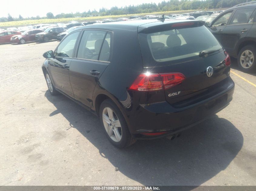 2017 VOLKSWAGEN GOLF S - 3VW217AU9HM015070