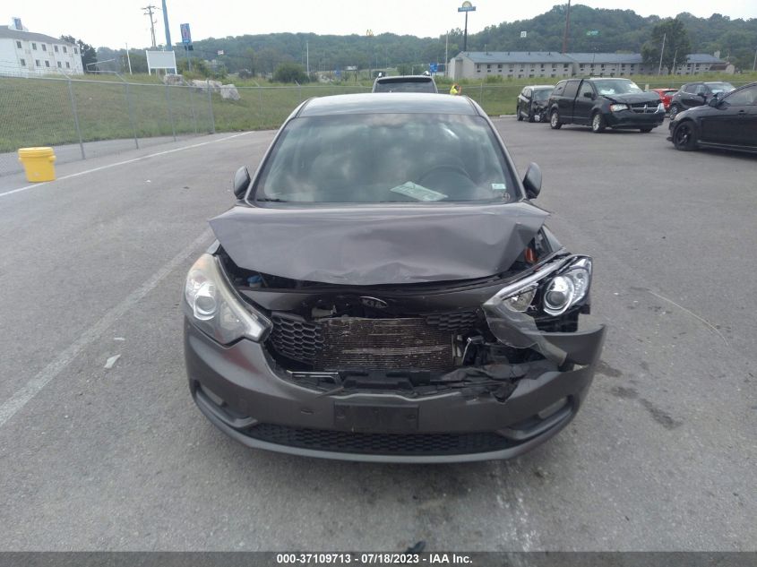 2014 KIA FORTE EX - KNAFX4A85E5107621