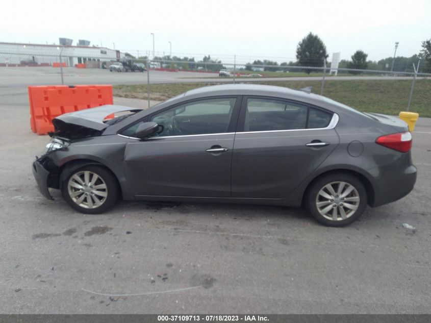 2014 KIA FORTE EX - KNAFX4A85E5107621