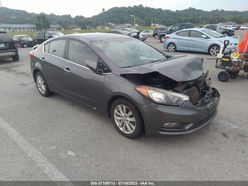 2014 KIA FORTE EX - KNAFX4A85E5107621