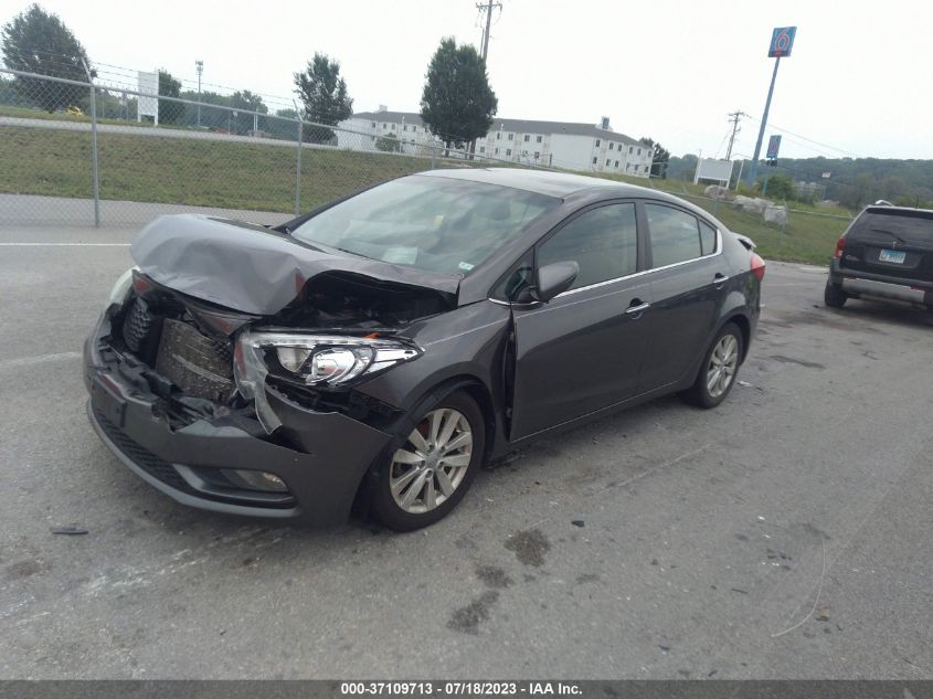 2014 KIA FORTE EX - KNAFX4A85E5107621
