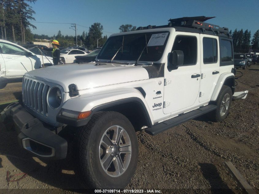 2020 JEEP WRANGLER UNLIMITED SAHARA - 1C4HJXEG6LW118439