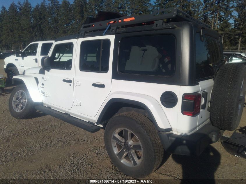 2020 JEEP WRANGLER UNLIMITED SAHARA - 1C4HJXEG6LW118439