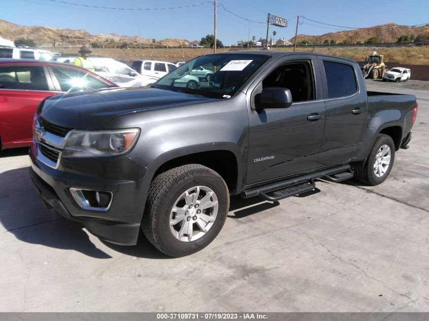 2016 CHEVROLET COLORADO 2WD LT - 1GCGSCE30G1256429