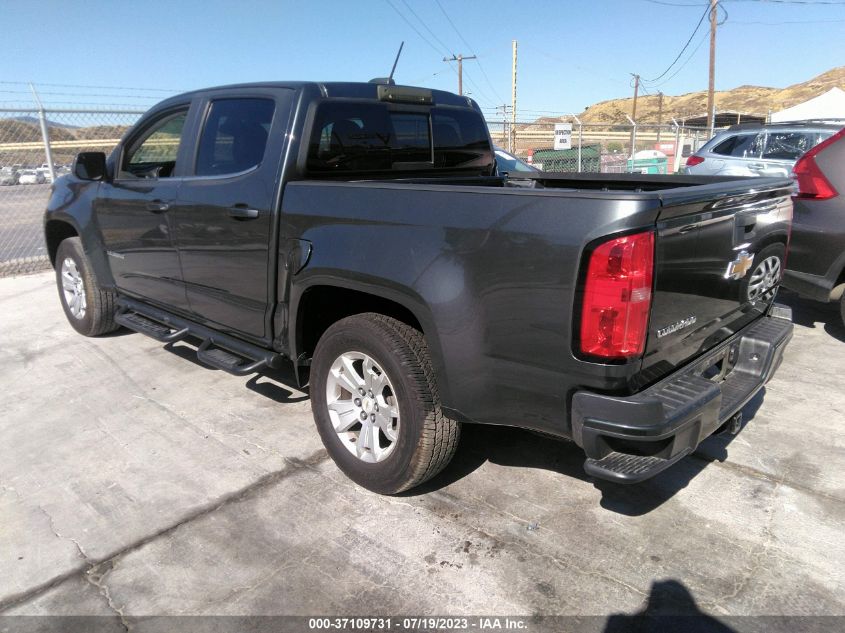 2016 CHEVROLET COLORADO 2WD LT - 1GCGSCE30G1256429