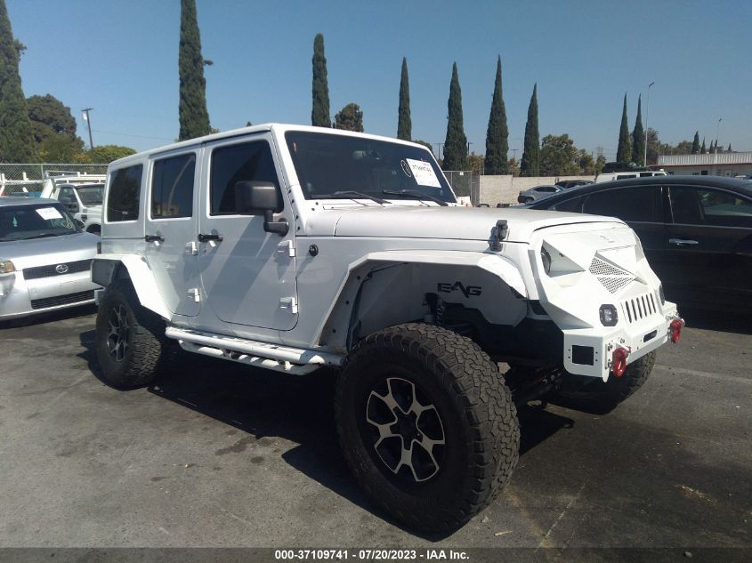 2014 JEEP WRANGLER UNLIMITED SPORT - 1C4HJWDG9EL235366