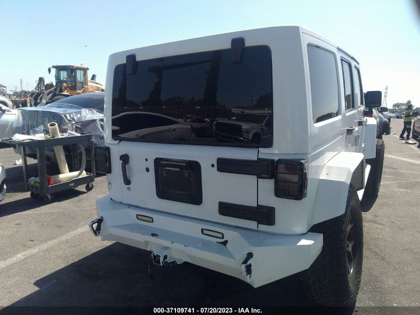 2014 JEEP WRANGLER UNLIMITED SPORT - 1C4HJWDG9EL235366
