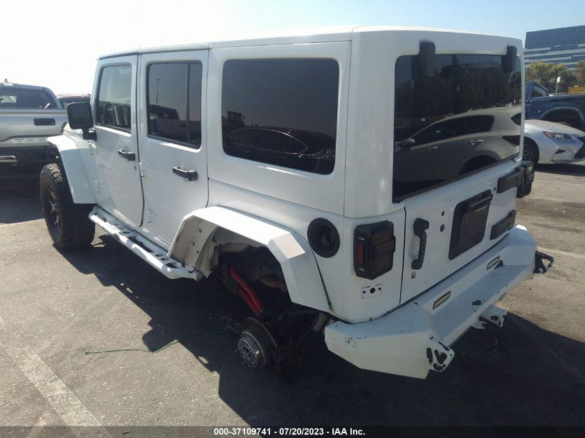 2014 JEEP WRANGLER UNLIMITED SPORT - 1C4HJWDG9EL235366