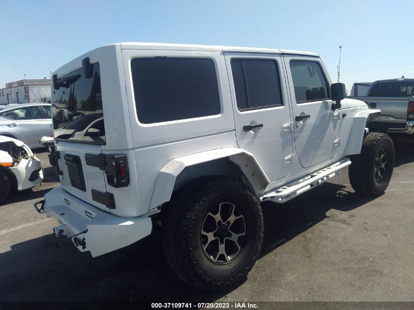 2014 JEEP WRANGLER UNLIMITED SPORT - 1C4HJWDG9EL235366