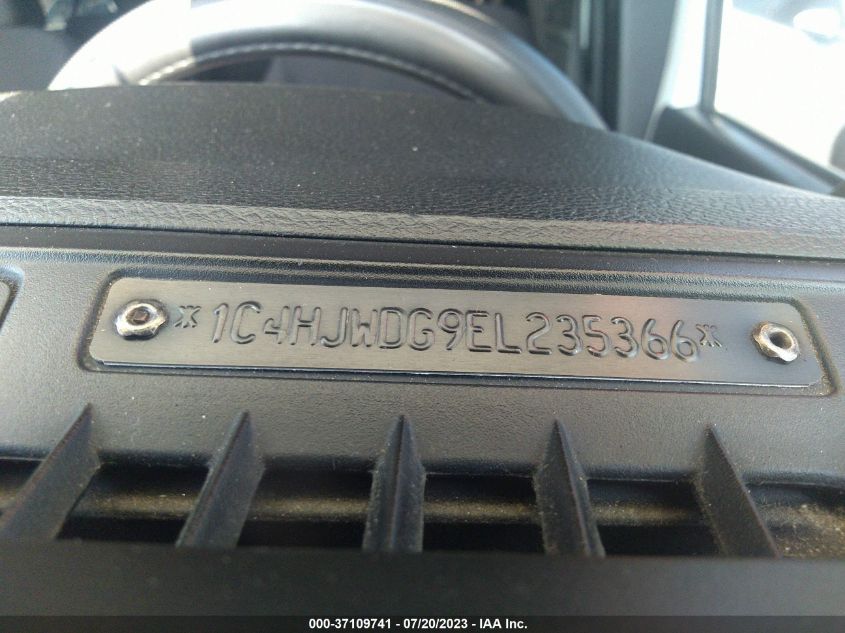 2014 JEEP WRANGLER UNLIMITED SPORT - 1C4HJWDG9EL235366