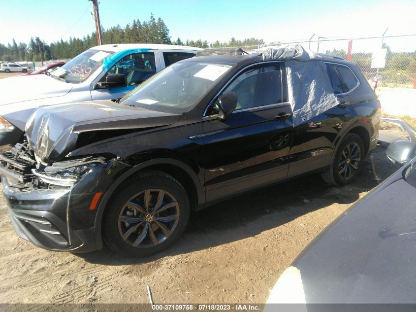 2022 VOLKSWAGEN TIGUAN SE - 3VV3B7AX7NM138295