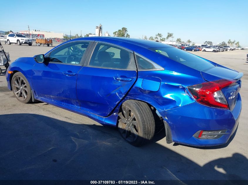 2020 HONDA CIVIC SEDAN SPORT - 2HGFC2F80LH569989