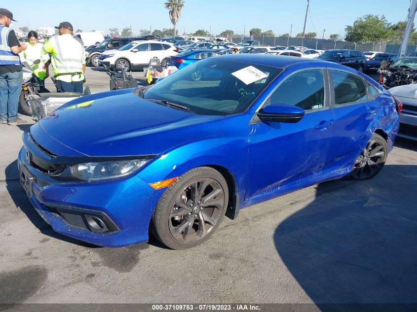 2020 HONDA CIVIC SEDAN SPORT - 2HGFC2F80LH569989
