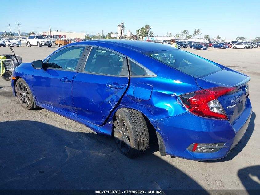 2020 HONDA CIVIC SEDAN SPORT - 2HGFC2F80LH569989