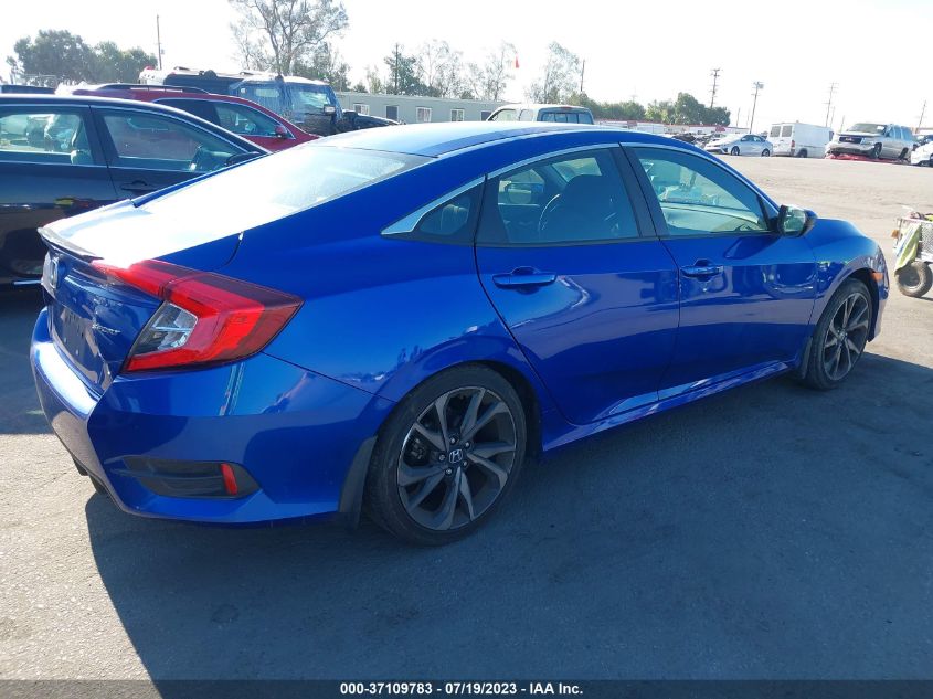 2020 HONDA CIVIC SEDAN SPORT - 2HGFC2F80LH569989