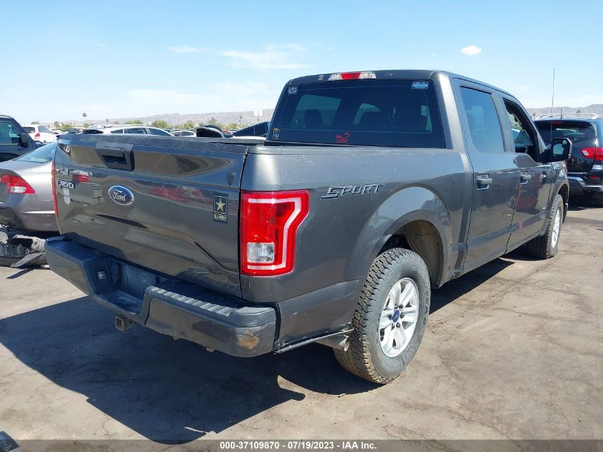 2016 FORD F-150 XL/LARIAT/XLT - 1FTEW1CP0GKD11638