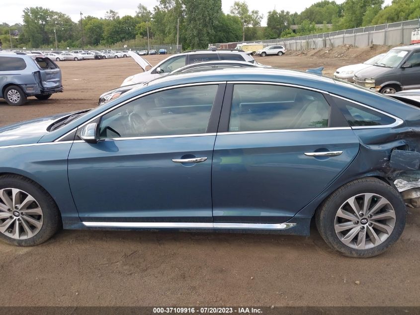 2015 HYUNDAI SONATA 2.4L SPORT - 5NPE34AF6FH041431