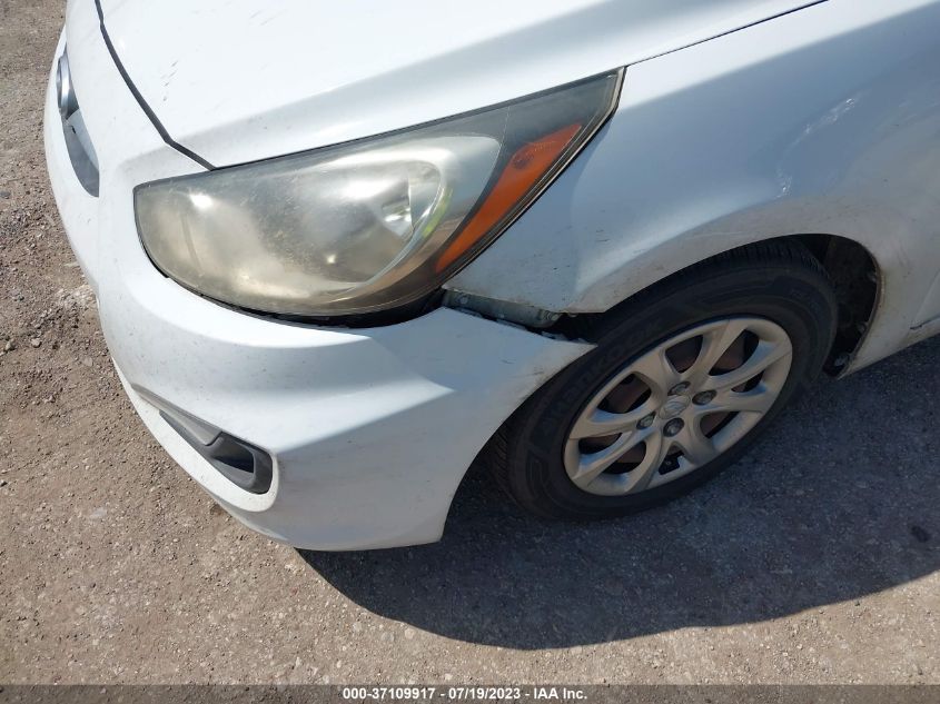 2014 HYUNDAI ACCENT GLS/GS - KMHCT5AEXEU166520